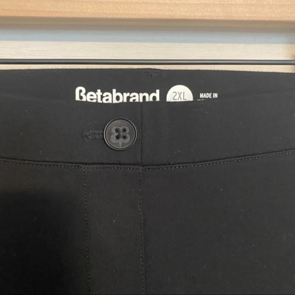 Betabrand plus size petite Dress Pant Yoga Pants 2XLP